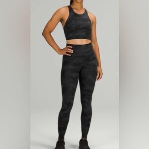 Like New-Lululemon Wunder Train Matching Set Size 6 Heritage 365 Camo